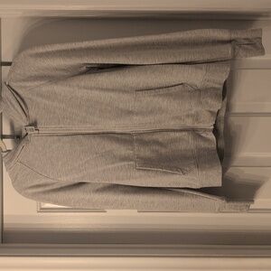 90 degree hooded sweatshirt gray size L